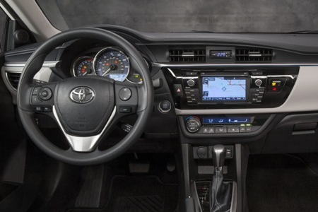 Cận cảnh xe Corolla thế hệ mới - 16 Màn hình cảm ứng